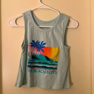 Light Blue Beach Boys Tank Top